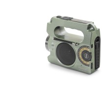 Fm Radyo Usb Solar Şarjlı Dinamolu Led El Fenerli Taşınabilir Kamp Hoparlörü FX2519S