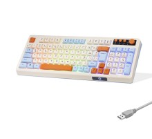 Multimedya Gaming Klavye Rgb 104 Tuş Beyaz G519X
