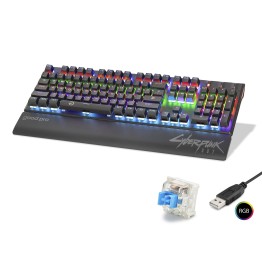 Mekanik Gaming Klavye Blue Switch Bilek Destekli Rgb - Siyah G525XB