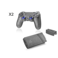 Mını Retro Oyun Stick Hdmı Çift Gamepad Seti 64 Gb Hafıza Kartlı 2.4G Kablosuz Siyah GS5