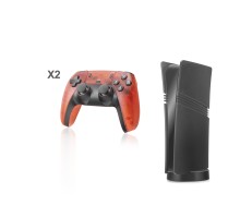 Ultra Retro Oyun Konsolu Hdmı Çift Gamepad Seti 128 Gb Hafıza Kartlı 2.4G Kablosuz Siyah GS5