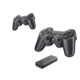 Retro Oyun Stick Kablosuz Çift Gamepad Seti 4K - Siyah HD329
