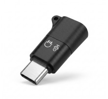 Type-C Kulaklık Mikrofon Ses Adaptörü Siyah HDX1085