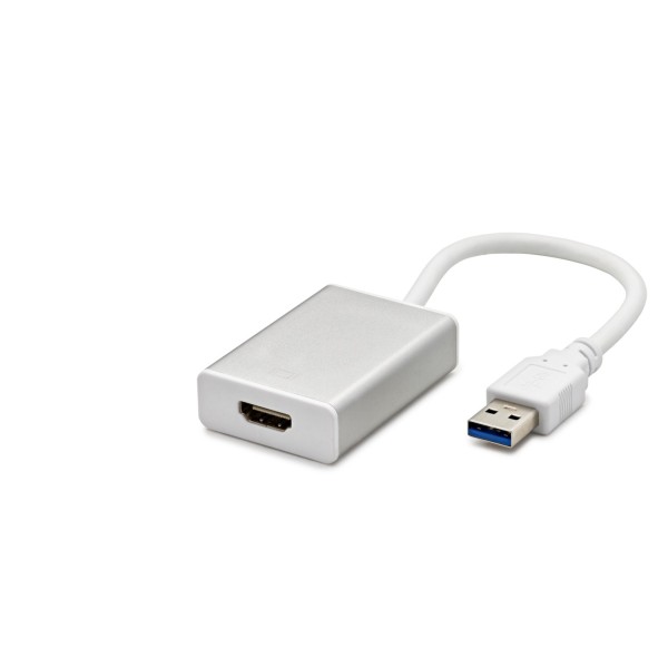 toptan-xml-dropshipping-Usb 3.0 To Hdmi Dişi Görüntü Dönüştürücü 1080P 50/60 Hz - Beyaz HDX1287