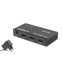 Hdmi Splitter 4K 3D 1 In 2 Out - Siyah HDX1295