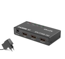 Hdmi Splitter 4K 3D 1 In 2 Out - Siyah HDX1295