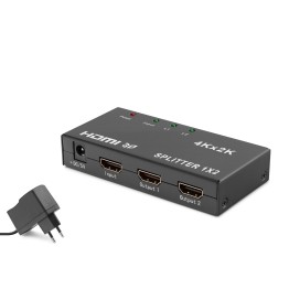 Hdmi Splitter 4K 3D 1 In 2 Out - Siyah HDX1295