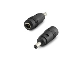Dc Jack Dönüştürücü 5.5X2.5 Mm Soket 4.0X1.35 Mm Fiş 10 Adetli Paket Siyah HDX1315