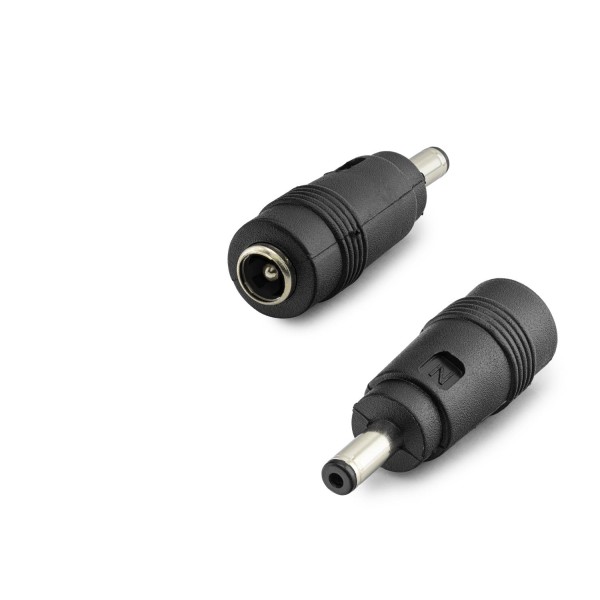 toptan-xml-dropshipping-Dc Jack Dönüştürücü 5.5X2.5 Mm Soket 4.0X1.35 Mm Fiş 10 Adetli Paket Siyah HDX1315