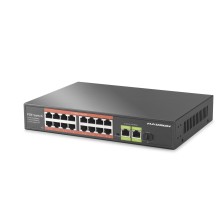 AO POE Switch 16 Port 2 Uplink 1 Sfp Gigabit 210W HDX1442
