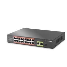 AO POE Switch 16 Port 2 Uplink 1 Sfp Gigabit 210W HDX1442