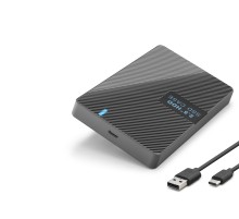2.5 Inç Sata Hdd/Ssd Harici Disk Kutusu Usb 3.0 Type-C - Siyah HDX1793