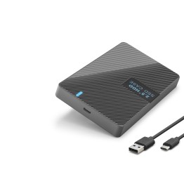 2.5 Inç Sata Hdd/Ssd Harici Disk Kutusu Usb 3.0 Type-C - Siyah HDX1793