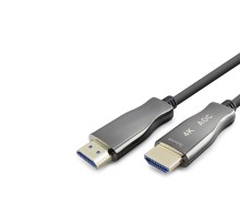 Fiber Optik Hdmi 2.0 Kablo 4K 60 Hz 10 M Siyah Gri HDX2055