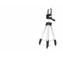 Telefon Tripodu Ayarlanabilir Başlıklı 100 Cm - Gümüş HDX3110