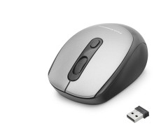 Kablosuz Mouse 800/1600 Dpi - Gri Siyah HDX3406G