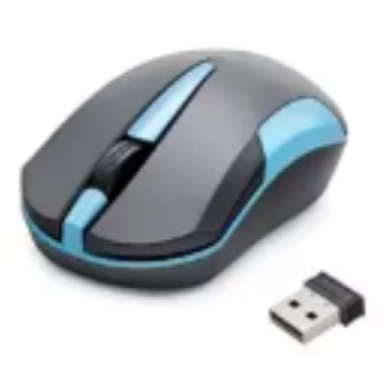 toptan-xml-dropshipping-Kablosuz Mouse 2.4 Ghz 1600 Dpi Mavi HDX3407B