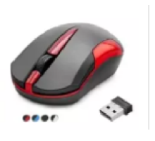 Kablosuz Mouse 2.4 Ghz 1600 Dpi Kırmızı HDX3407R