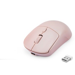 Dual Mode Şarjlı Kablosuz Mouse 2.4 Ghz Bluetooth 5.0 4000 Dpı Pembe HDX3415P
