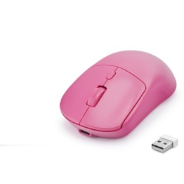 Dual Mode Şarjlı Kablosuz Mouse 2.4 Ghz Bluetooth 5.0 4000 Dpı Fuşya HDX3415R