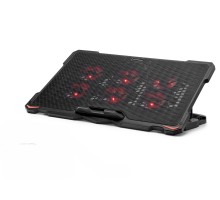 Laptop Soğutucu 6 Fan Led - Siyah HDX4255