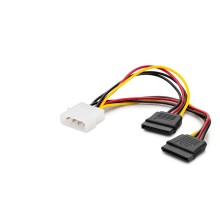 Sata Power Y Kablosu 2 In 1 20 Cm - Siyah HDX5522