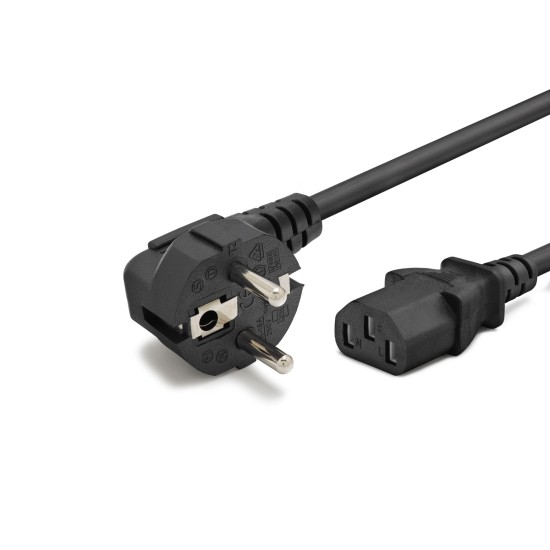 toptan-xml-dropshipping-Kasa Güç Kablosu C13 3 Pin 1.5 Mm 500W 1.5 M HDX5557