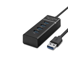 Usb3.0 Hub 3*Usb + Usb3.0 30Cm Siyah HDX7017