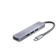 Type-c 3.0 Hub 4 Port 5 Gbps Gri HDX7043