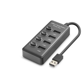 Usb Anahtarlı Hub 4 Port 480 Mbps Siyah HDX7049