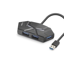Usb 3.0 Hub Rgb 4 Port 5 Gbps 1.2 M HDX7050