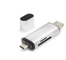 Usb Type-c Otg Kart Okuyucu Sd Microsd 480 Mbps Gri HDX7053