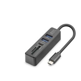 Type-c 3.2 Gen1 Hub Kart Okuyucu 5 Port 5 Gbps Siyah HDX7060