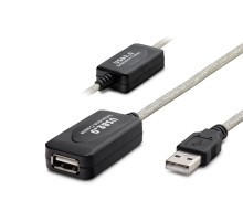 Usb Uzatma Kablosu 20 M - Silver Siyah HDX7515