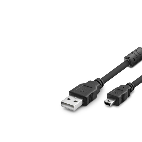 toptan-xml-dropshipping-Usb Mini V3/5Pin To Usb Kablo 3 M - Siyah HDX7523