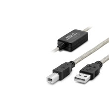 Usb Printer Kablosu 10 M - Silver Siyah HDX7559