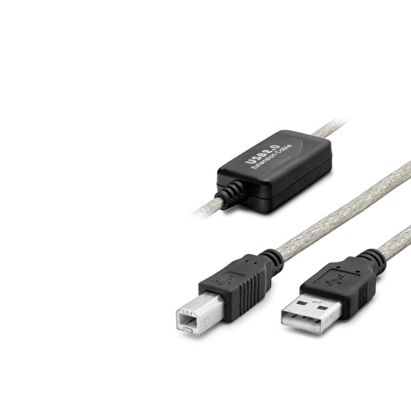 toptan-xml-dropshipping-Usb Printer Kablosu 10 M - Silver Siyah HDX7559