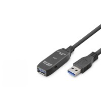 Usb 3.0 Active Repeater Uzatma Kablosu 5 M Siyah HDX7561