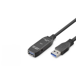 Usb 3.0 Active Repeater Uzatma Kablosu 5 M Siyah HDX7561