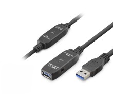Usb 3.0 Active Repeater Uzatma Kablosu 10 M Siyah HDX7562