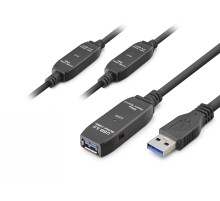 Usb 3.0 Active Repeater Uzatma Kablosu 20 M Siyah HDX7564