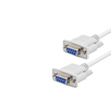 RS232 Seri Port Uzatma Kablosu 1.5 M - Beyaz HDX7800