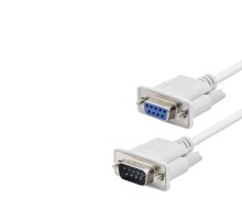 RS232 Seri Port Bağlantı Kablosu 1.5 M - Beyaz HDX7801