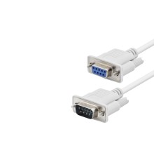 RS232 Seri Port Bağlantı Kablosu 1.5 M - Beyaz HDX7801