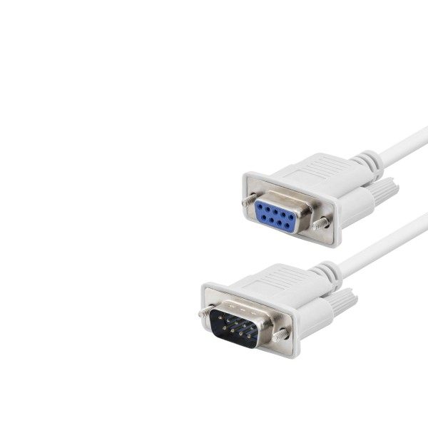 toptan-xml-dropshipping-RS232 Seri Port Bağlantı Kablosu 1.5 M - Beyaz HDX7801