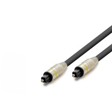 Fiber Optik Ses Kablosu 1.5 m Siyah HDX7804