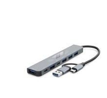 Usb Type-C 3.0 Hub 7 Port Gri HDX7827