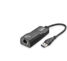 Usb 3.0 Ethernet Adaptör Gigabit Siyah HDX7867