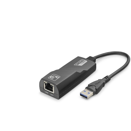 toptan-xml-dropshipping-Usb 3.0 Ethernet Adaptör Gigabit Siyah HDX7867
