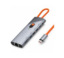 Type-c Hub Dual Hdmı Pd Lan Kart Okuyucu 9 Port HDX7879
